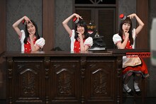 左から風見和香、小久保柚乃、桜木心菜。