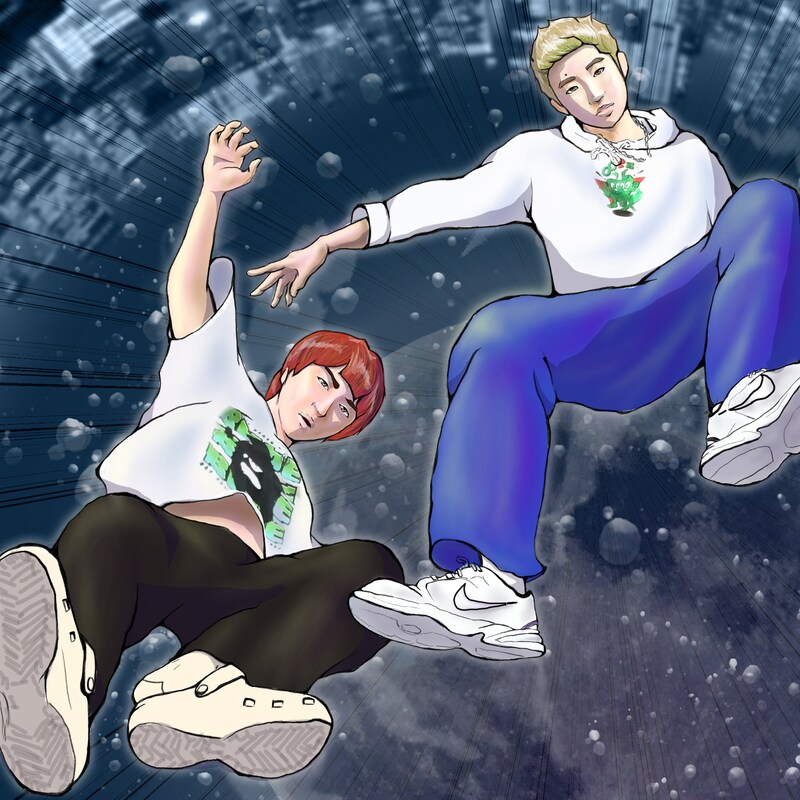 gummyboy「game feat. Gokou Kuyt」配信ジャケット