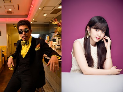 左から鈴木雅之、鈴木愛理.