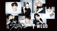 Stray Kids×WEGOコラボビジュアル