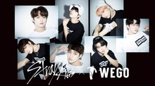 Stray Kids×WEGOコラボビジュアル