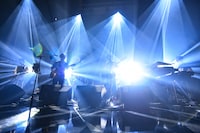 「くるりライブツアー2021」東京・Zepp Haneda（Tokyo）公演の様子。（撮影：岸田哲平）