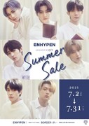「ENHYPEN SHIBUYA109 SUMMER SALE」ビジュアル