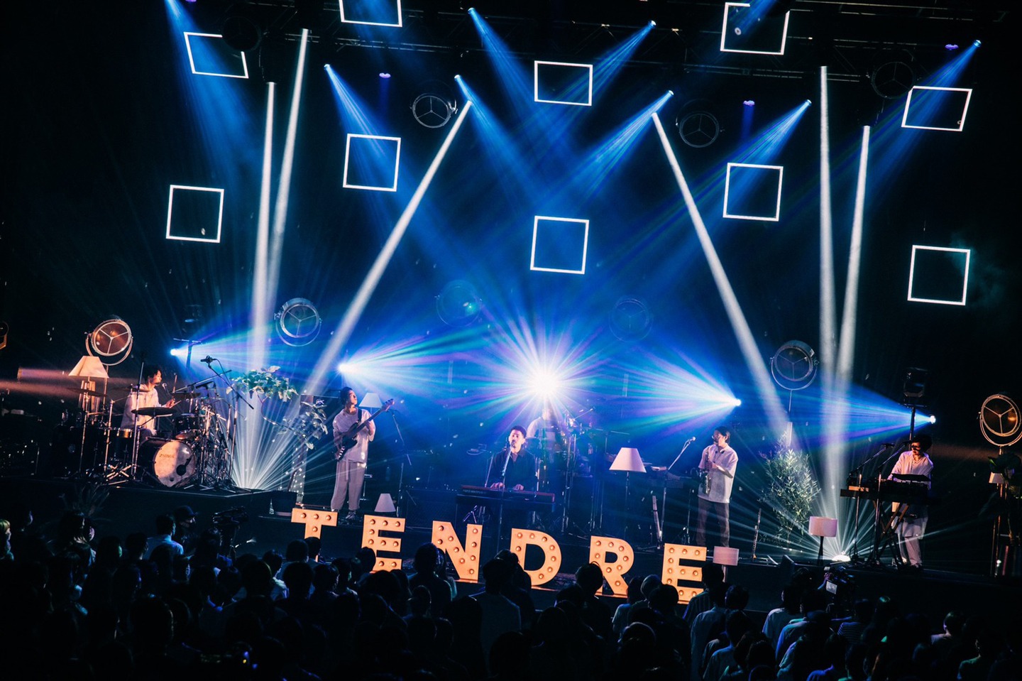 TENDREワンマンツアー「PIECE」東京公演の様子。（Photo by Ray Otabe）