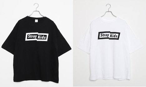 Stray Kids×WEGOビッグTシャツ（3850円）