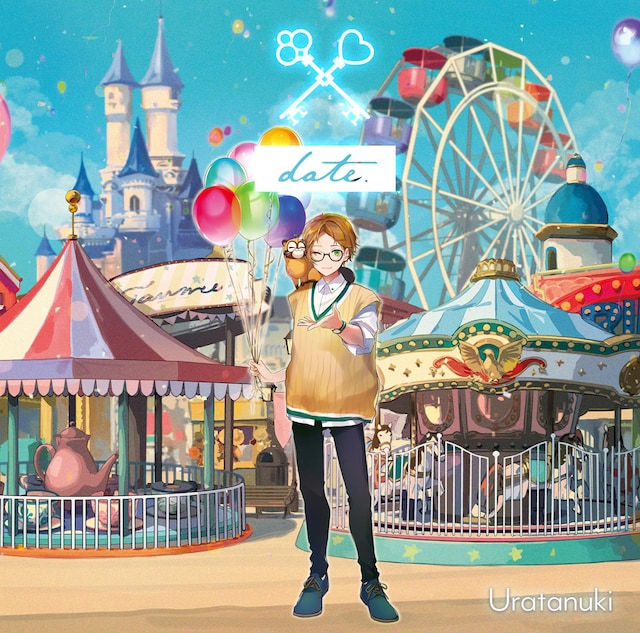 うらたぬき「date.」ジャケット