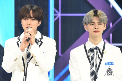 左から尾崎匠海、松田迅。