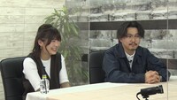 左から伊藤沙莉、伊藤俊介（オズワルド）。(c)フジテレビ