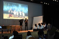 3時限目の記念撮影の様子。