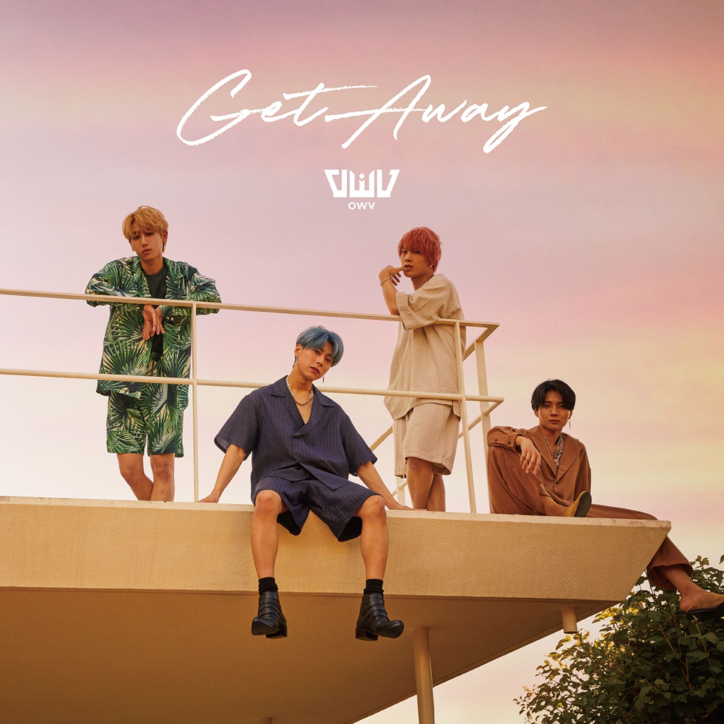 OWV「Get Away」FC限定盤ジャケット
