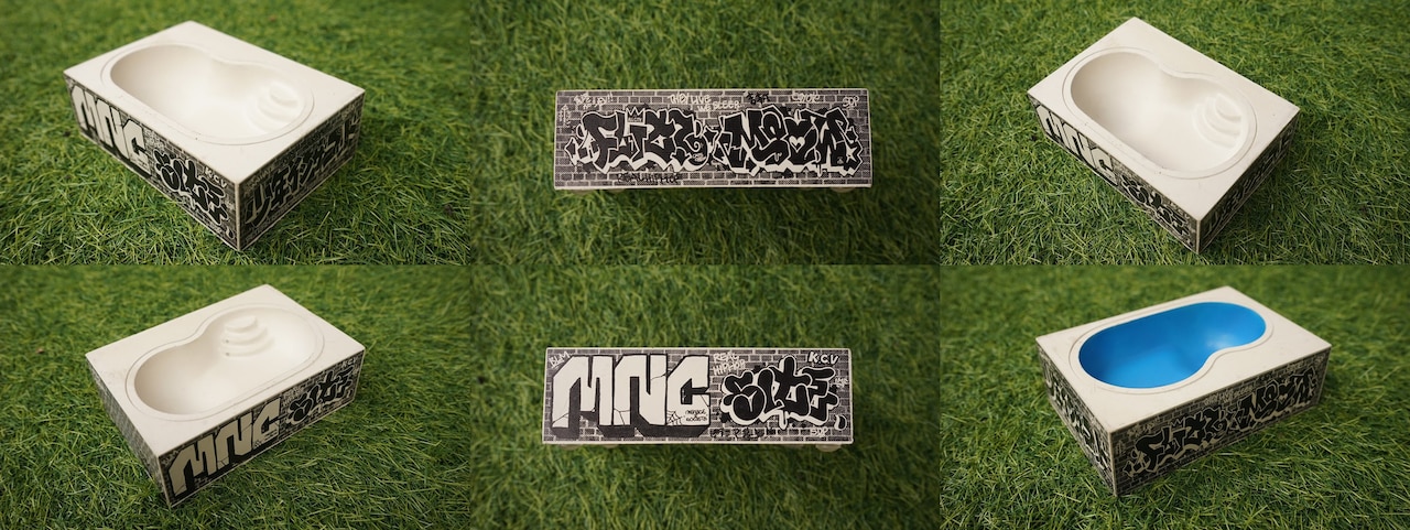 少年インザフッドGRAFFITI POOL ASH TRAY by K.C.V 少年インザフッド」GRAFFITI POOL,ASH TRAY by K.C.V / GHETTO