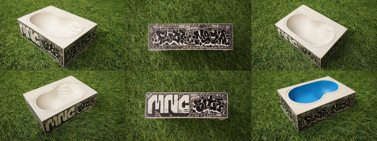 Ghetto Hollywood x KCV 「Graffiti Pool Ashtray」