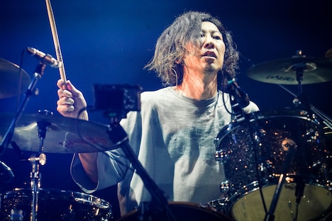 松田晋二（Dr）（Photo by Rui Hashimoto[SOUND SHOOTER]）