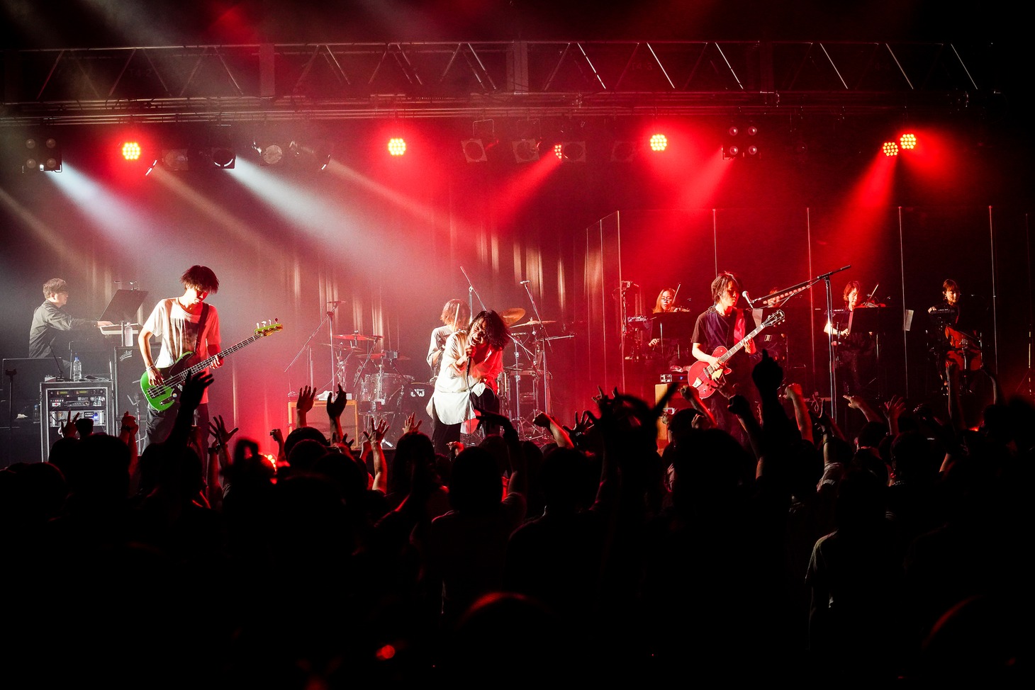THE BACK HORN（Photo by Rui Hashimoto[SOUND SHOOTER]）