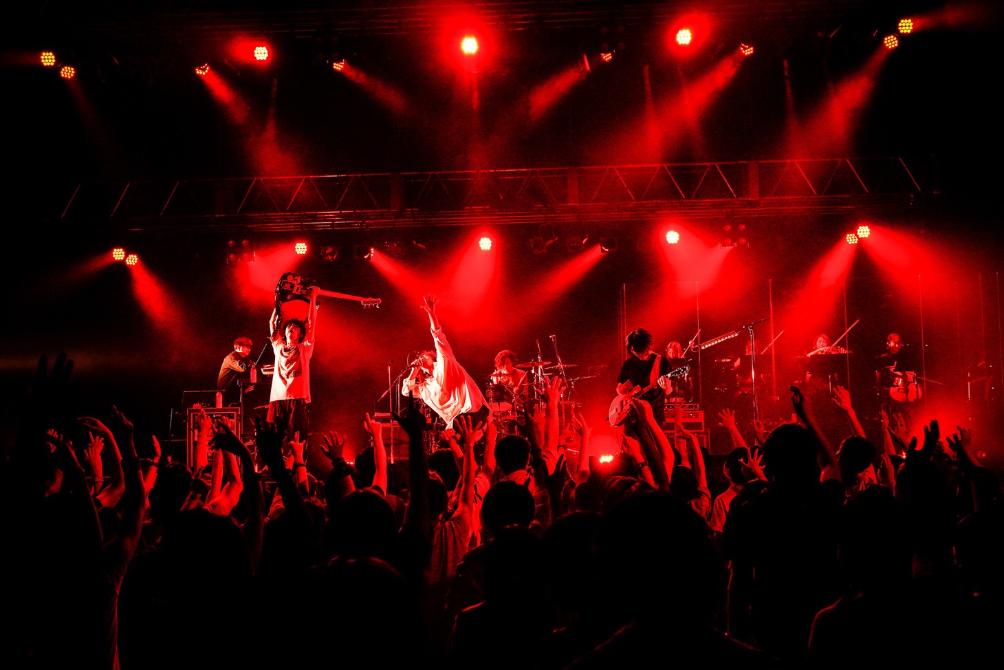 THE BACK HORN（Photo by Rui Hashimoto[SOUND SHOOTER]）