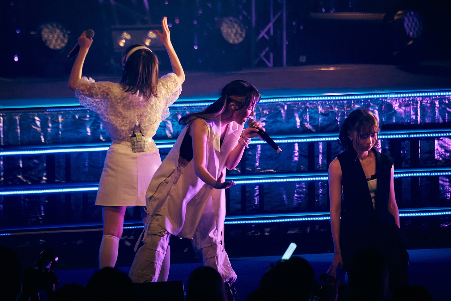 「クマリデパート 7thワンマンライブ in LINE CUBE SHIBUYA『あのクマとあの場所あで』」の様子。（Photo by Jumpei Yamada）