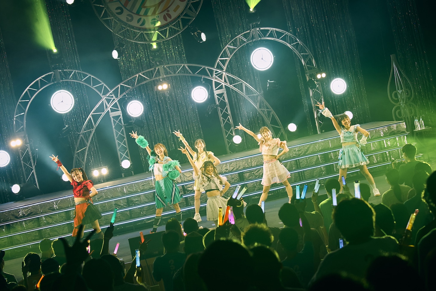 「クマリデパート 7thワンマンライブ in LINE CUBE SHIBUYA『あのクマとあの場所あで』」の様子。（Photo by Jumpei Yamada）