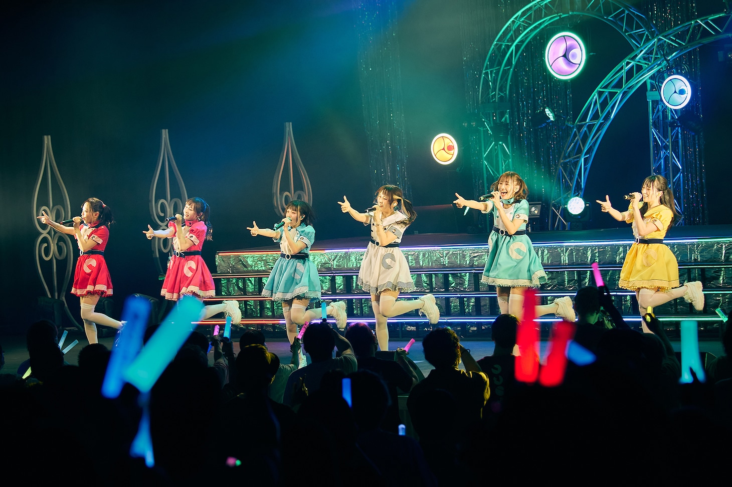 「クマリデパート 7thワンマンライブ in LINE CUBE SHIBUYA『あのクマとあの場所あで』」の様子。（Photo by Jumpei Yamada）