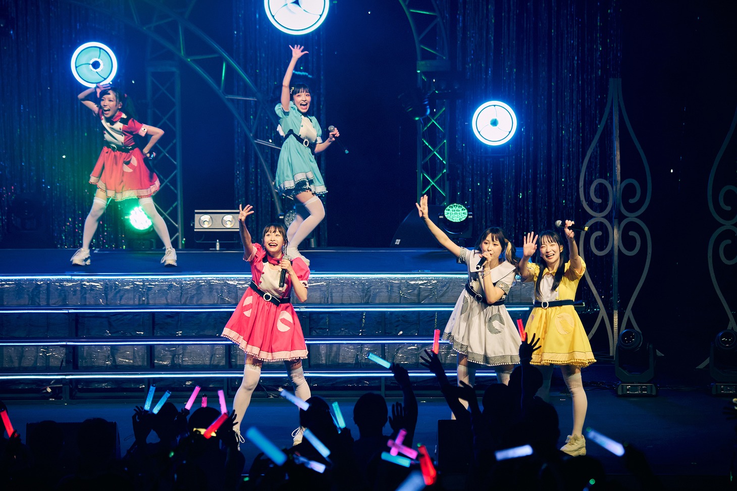 「クマリデパート 7thワンマンライブ in LINE CUBE SHIBUYA『あのクマとあの場所あで』」の様子。（Photo by Jumpei Yamada）