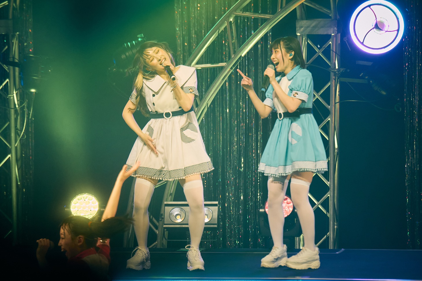 左から楓フウカ、早桜ニコ。（Photo by Jumpei Yamada）