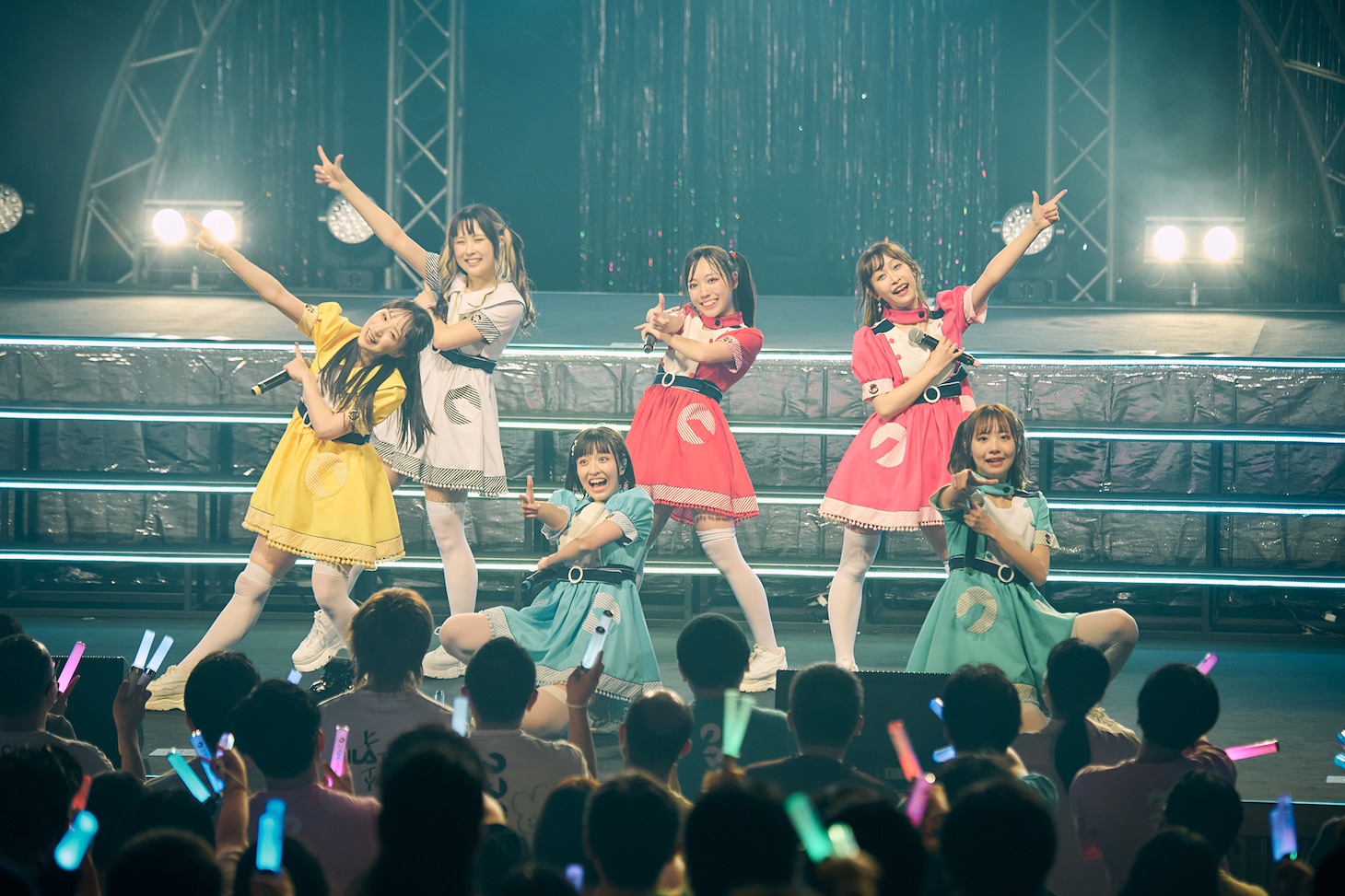 「クマリデパート 7thワンマンライブ in LINE CUBE SHIBUYA『あのクマとあの場所あで』」の様子。（Photo by Jumpei Yamada）