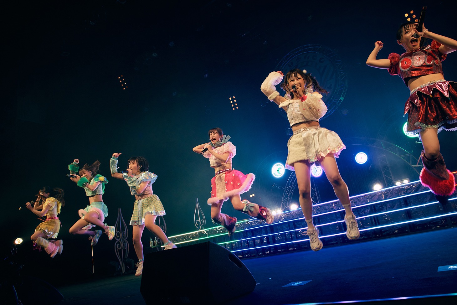 「クマリデパート 7thワンマンライブ in LINE CUBE SHIBUYA『あのクマとあの場所あで』」の様子。（Photo by Jumpei Yamada）