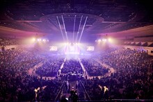 マカロニえんぴつ「マカロックツアーvol.11 ～いま会いに行くをする篇～」の様子。（撮影：酒井ダイスケ）