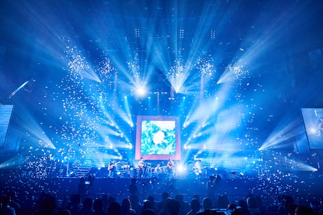 マカロニえんぴつ「マカロックツアーvol.11 ～いま会いに行くをする篇～」の様子。（撮影：酒井ダイスケ）