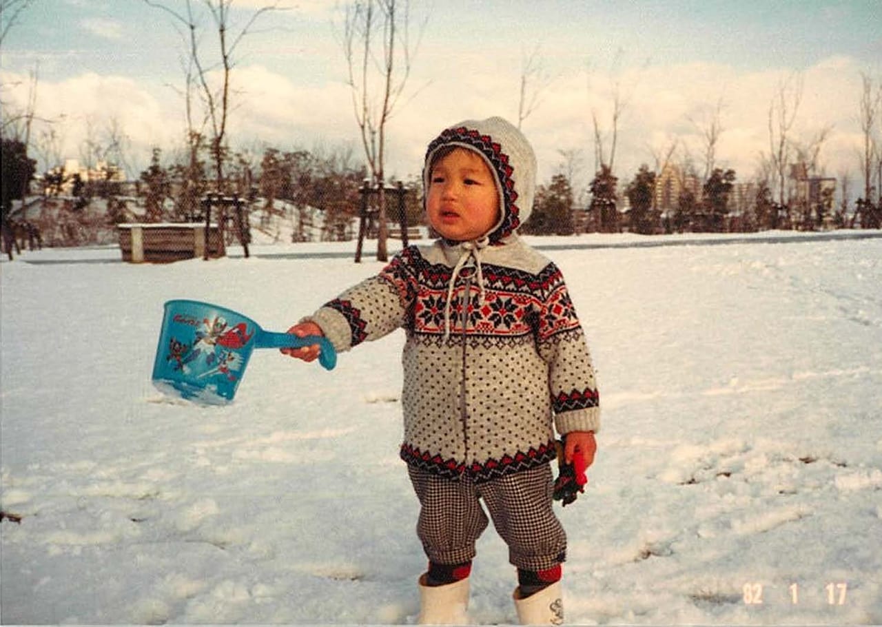 1歳の頃の古川本舗。