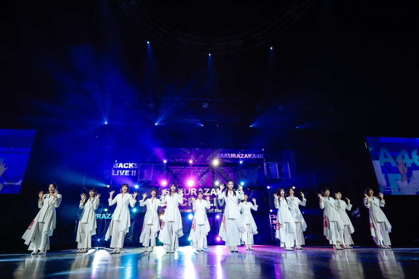 櫻坂46「BACKS LIVE!!」の様子。（撮影：上山陽介）