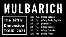 「Nulbarich The Fifth Dimension TOUR 2021」スケジュール