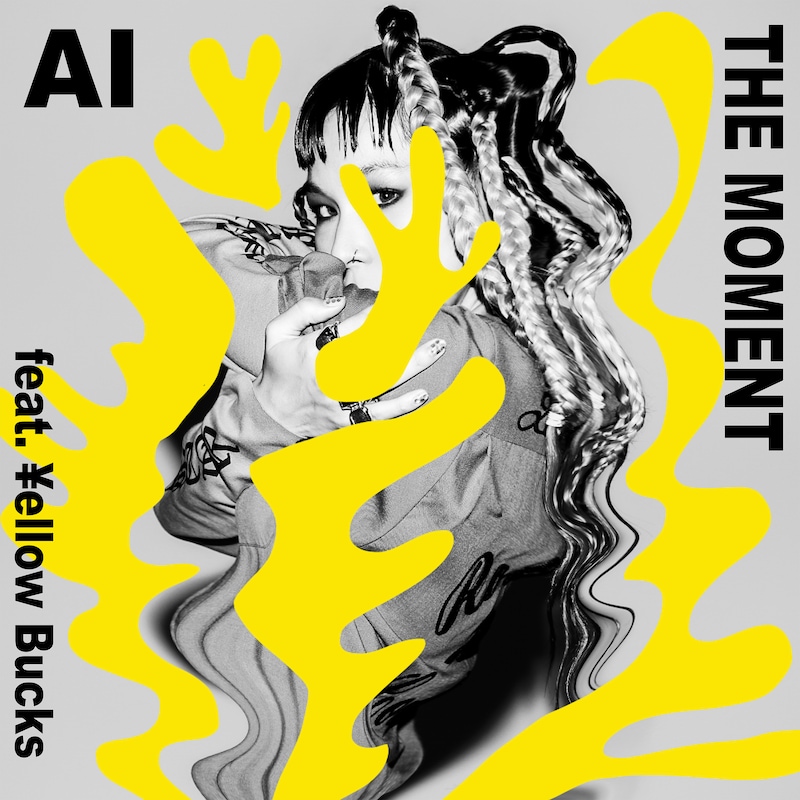 AI「THE MOMENT feat. ￥ellow Bucks」配信ジャケット