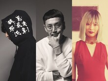 左からHave a Nice Day!、PES、PORIN（Awesome City Club）。