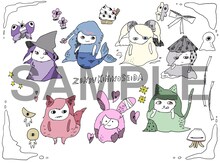 ぜんぶ君のせいだ。×フクモトエミ「ZENKIMI MONSTER STREET」コラボイラスト
