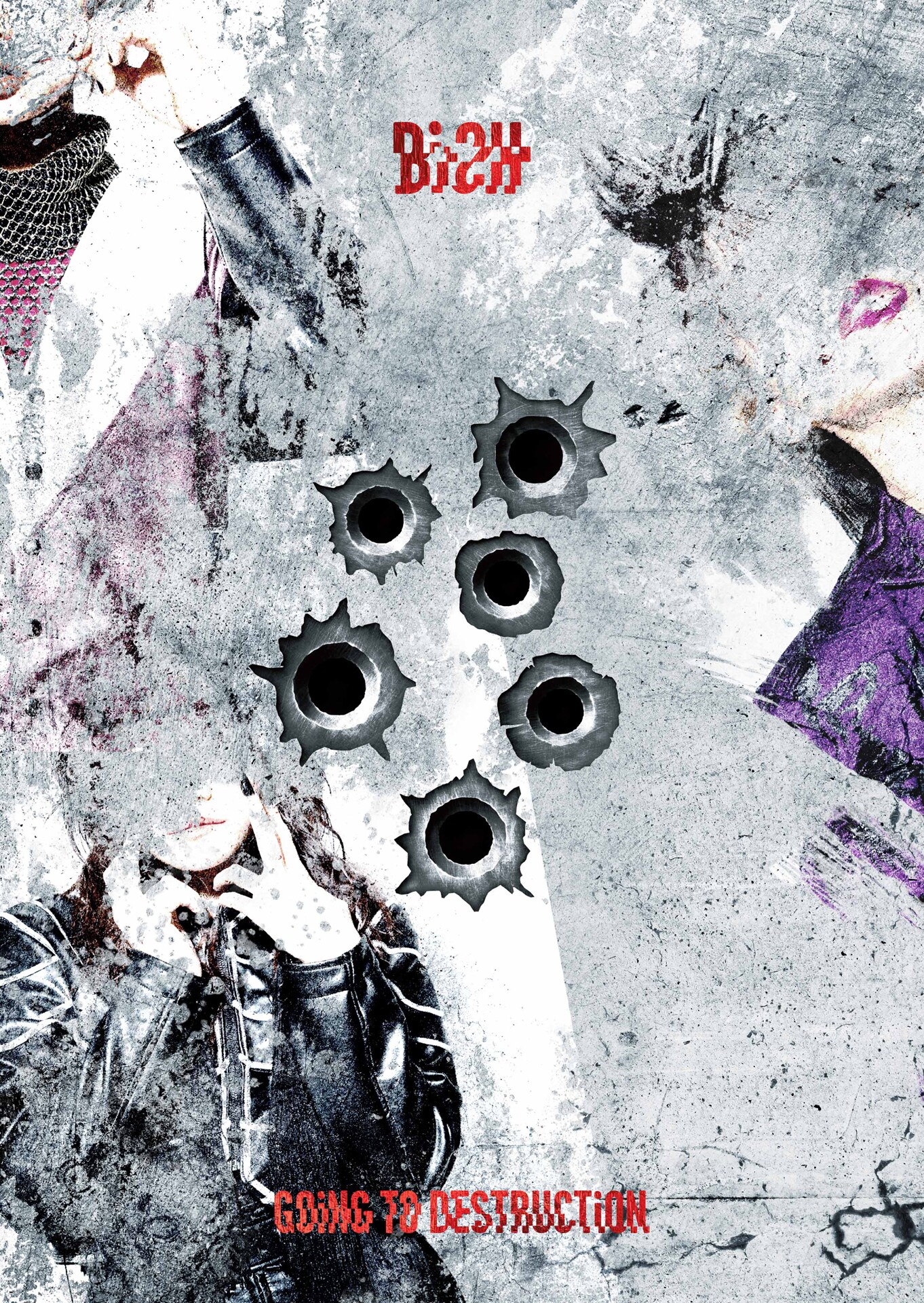 BiSHニューアルバム「GOiNG TO DESTRUCTiON」ジャケット公開（写真5枚