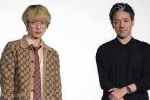 左からFukase（SEKAI NO OWARI）、永井聡。