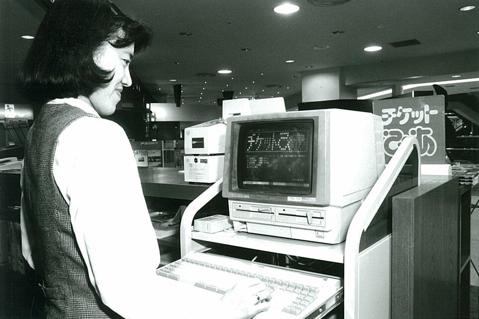 1984年、ぴあ店舗の様子。（写真提供：ぴあ株式会社）