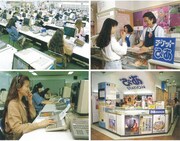 1991年、ぴあ予約センターやぴあ店舗の様子。（写真提供：ぴあ株式会社）