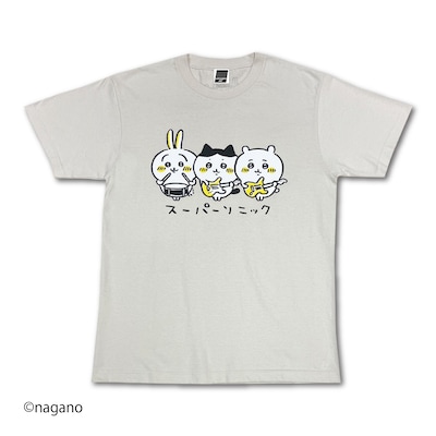 SUPERSONIC×ちいかわ コラボTシャツ ベージュ