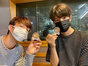 左から森田美勇人、真田佑馬。