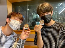 左から森田美勇人、真田佑馬。