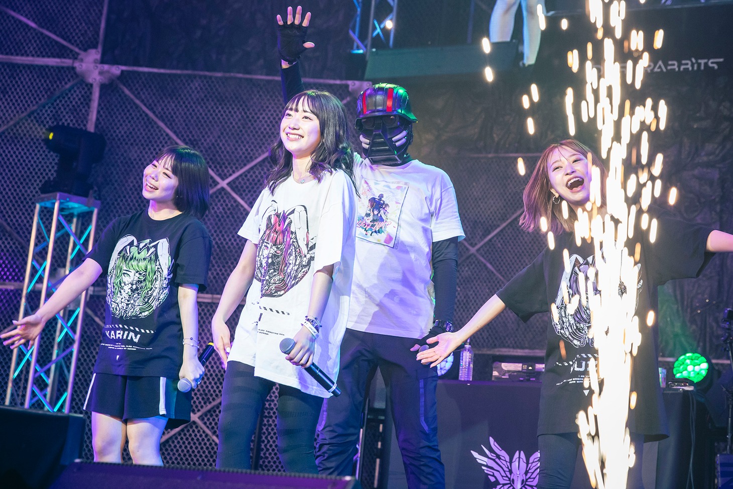 DESURABBITS「LAST JUMP」リハーサルの様子。（Photo by Sana Utsumi）