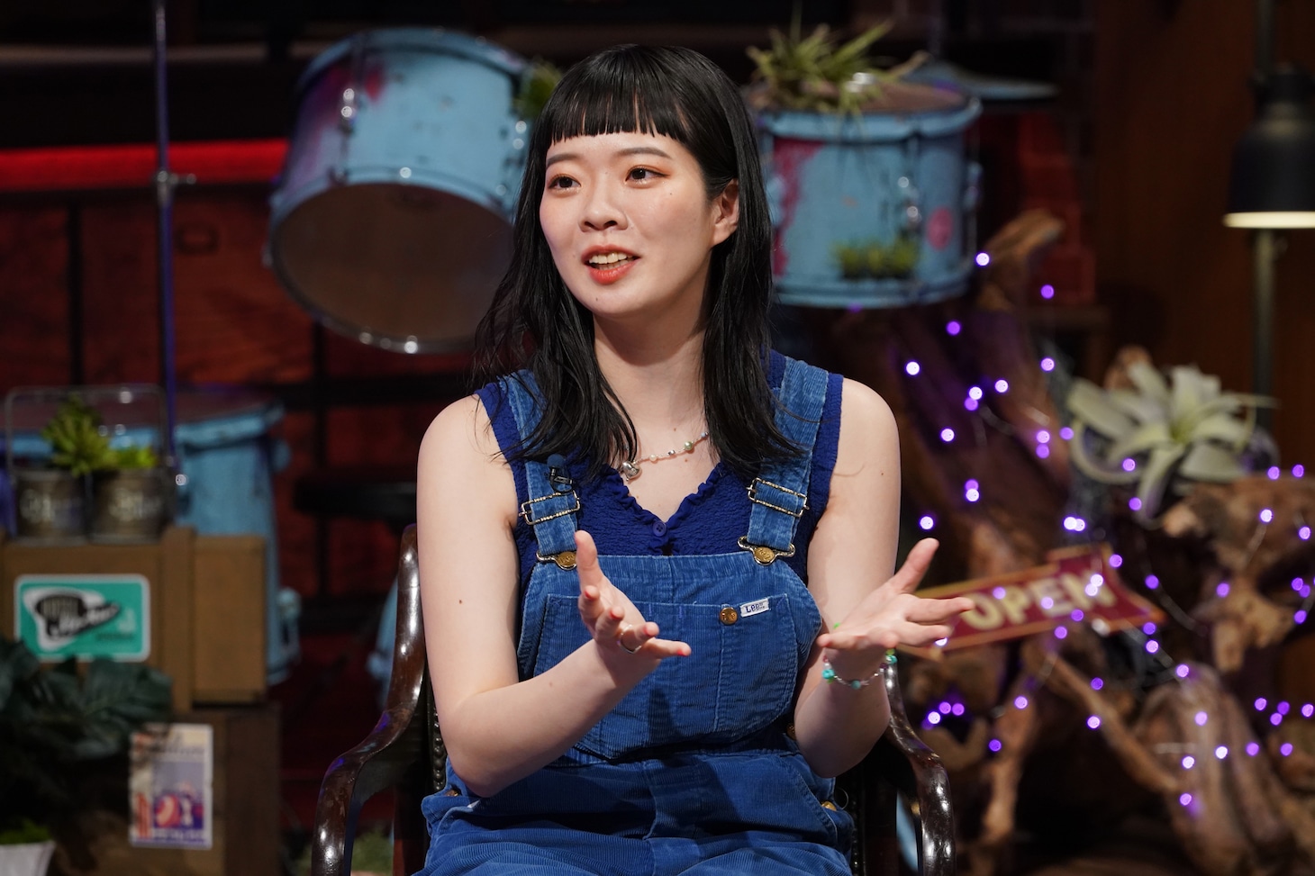宮崎朝子（G, Vo）(c)日本テレビ
