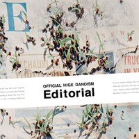 Official髭男dism「Editorial」CD盤ジャケット
