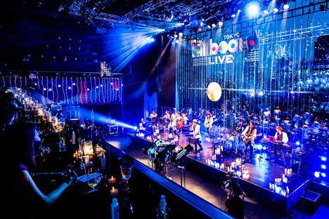 GLAY「THE ENTERTAINMENT STRIKES BACK LIVE at HOME Vol.6」の様子。（撮影：岡田裕介）