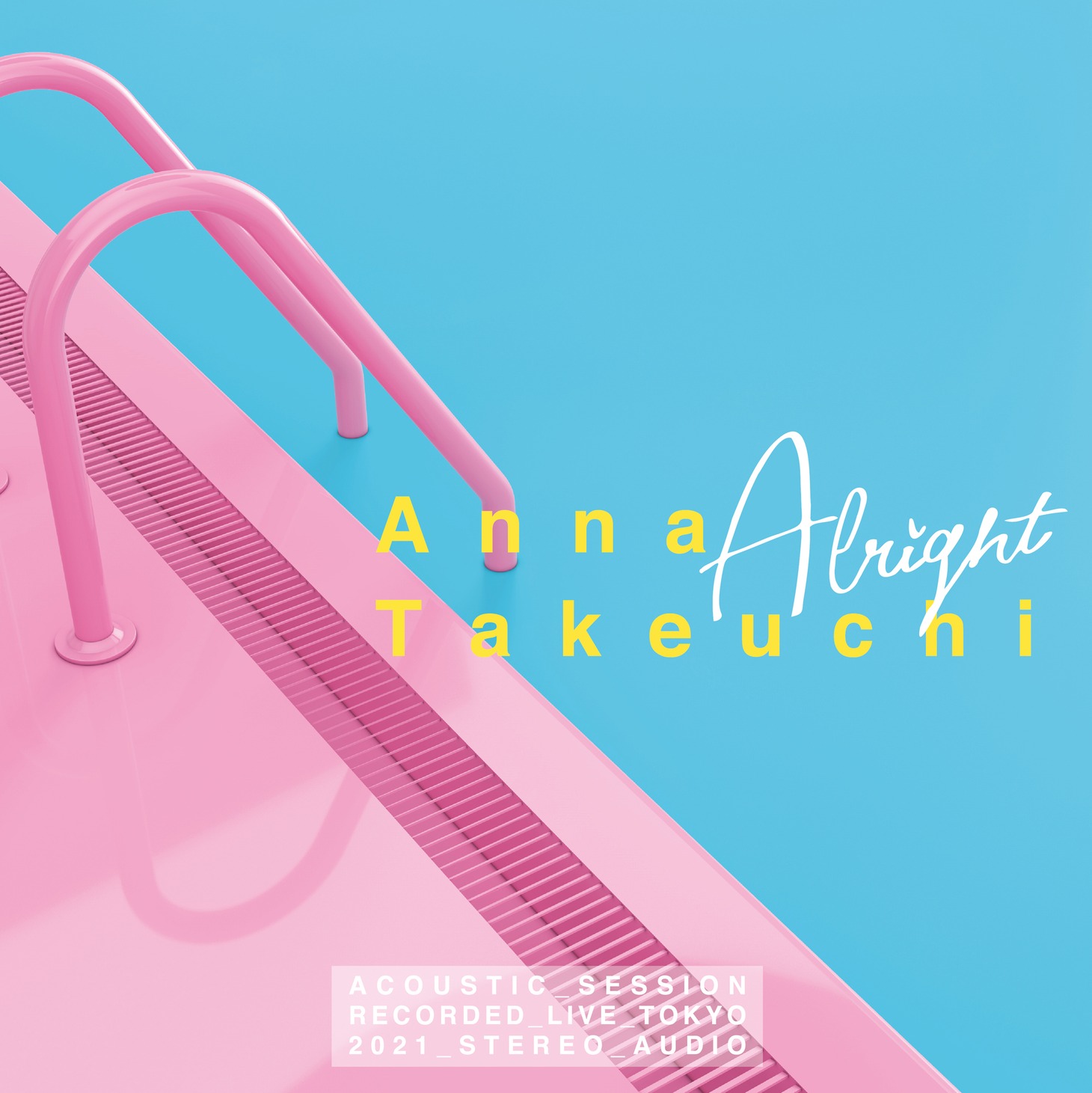 竹内アンナ「ALRIGHT -Acoustic Session-」配信ジャケット