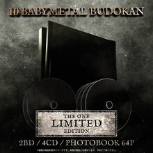 BABYMETAL「10 BABYMETAL BUDOKAN」THE ONE会員限定リミテッドエディション商品形態イメージ
