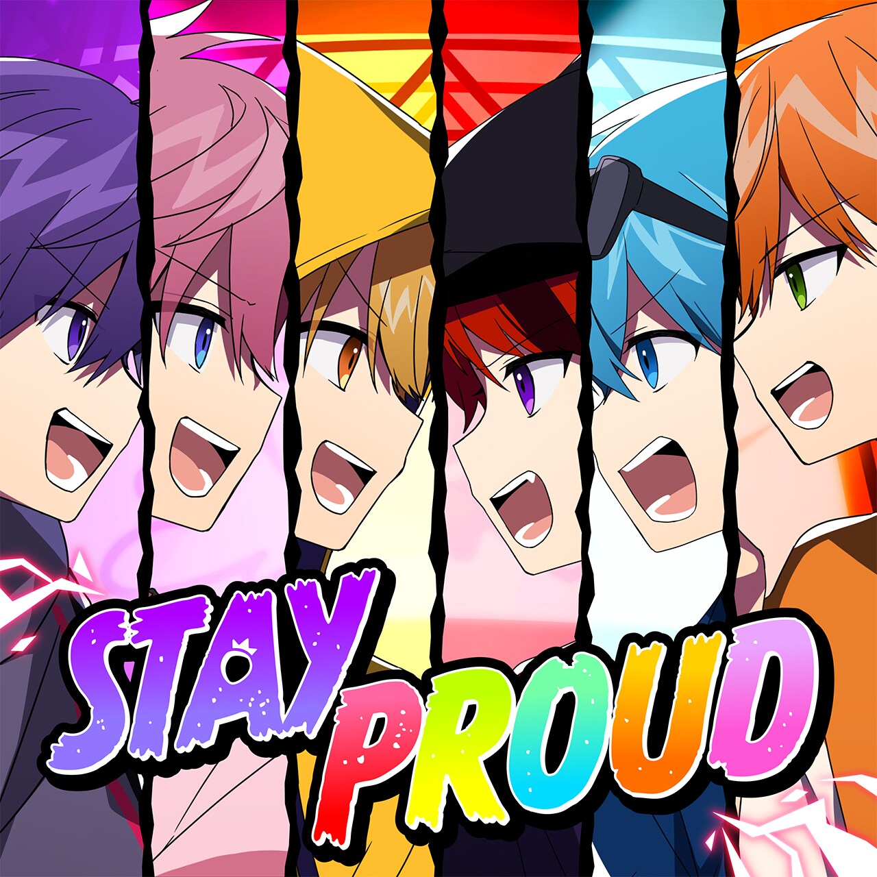 すとぷり「STAY PROUD」配信ジャケット