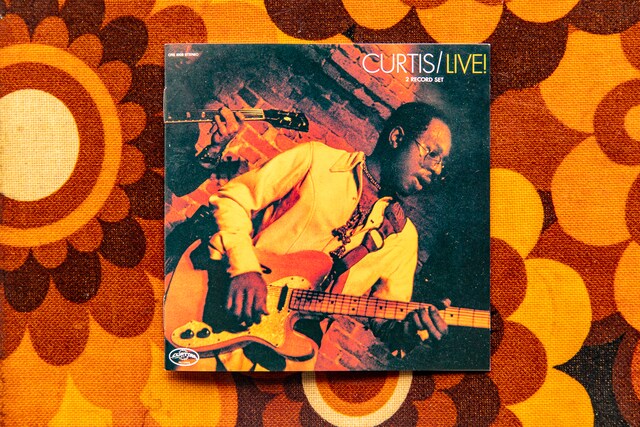 カーティス・メイフィールド「Live!」ジャケット