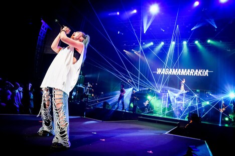 我儘ラキア「WAGAMAMARAKIA TOUR」東京・USEN STUDIO COAST公演の様子。（photo by Rui Hashimoto）